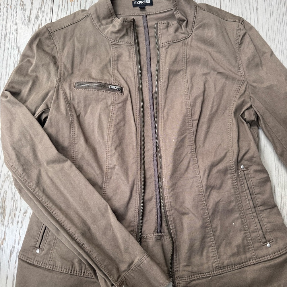Express Women's Tan Jacket